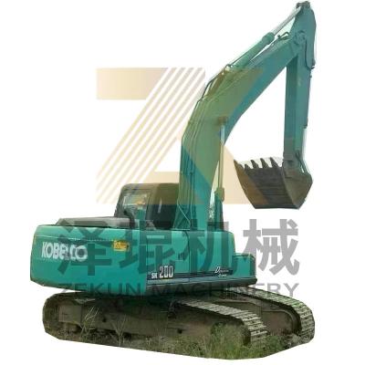 China Gebruikte Kobelco Excavator 200 sk200-6 sk200-10 KOBELCO sk130-8 sk200-8 ORIGINAL JAPAN Crawler Excavator Te koop