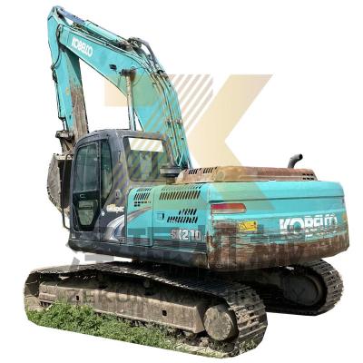 China Second Hand Kobelco SK210-8 SK210 SK210LC-8 Excavator with and Other Hydraulic Valve for sale