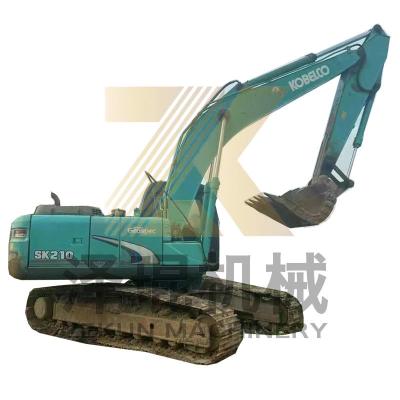 China Excavadora usada Kobelco SK210LC-8 SK210-6E em bom estado e capacidade de balde de 1 m3 à venda