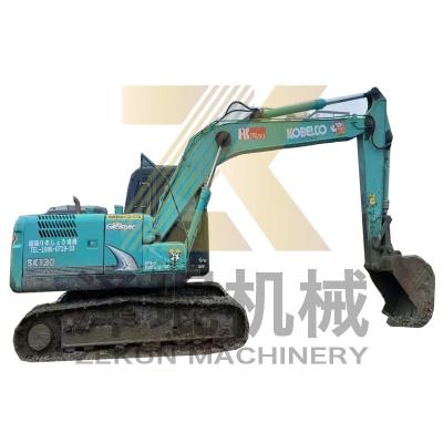 China Excavadora Kobelco SK130-8 de segunda mão com 13 toneladas de peso operacional em boas condições à venda