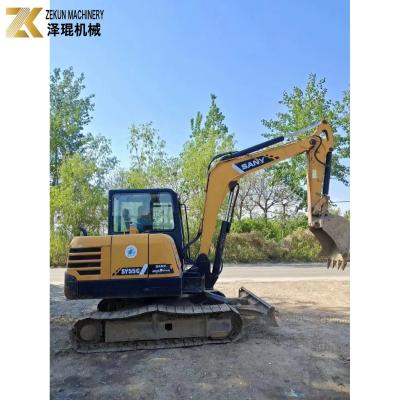 China 5.5T Sany SY55C-9 Used Excavator with Hydraulic Cylinder for sale