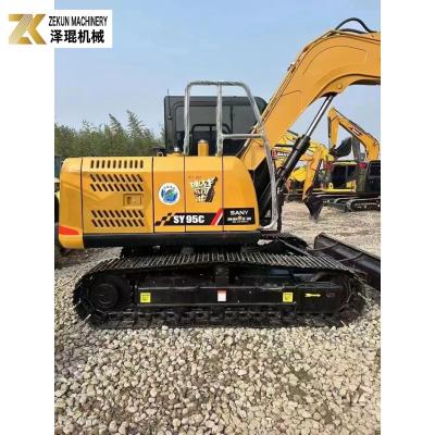 China Imported Engine Sany SY95C PRO Excavator 9 Ton Perfect for Construction Projects for sale