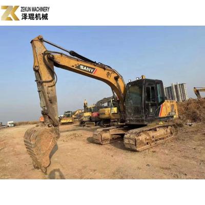 China 13 ton gebruikte Sany Crawler Excavator SY135C SY135C-8 SY135C-9 In met lage werkuren Te koop