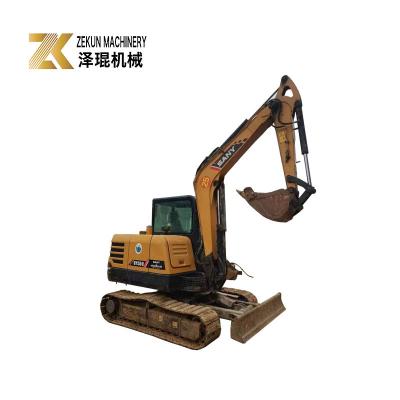 China 5.5 Tons Operating Weight SANY SY 55C Second Hand Used Hydraulic Crawler Excavator for sale