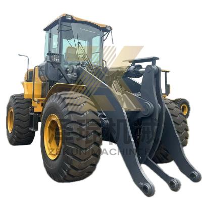 China Selang Radiator Wheel Loader ZL50GN with ZF Forks 48KW Rated Load 5TON Shanghai Sale for sale