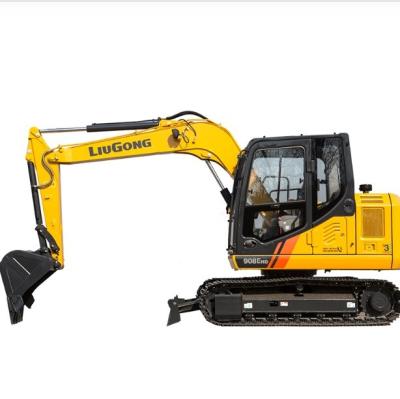 China TOP Liugong 908EHD 8 Ton Excavator with Components and Materials for sale