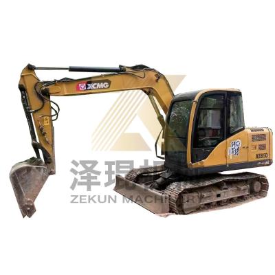 China 2000-4000 Working Hours XCMG XE85 XE85D 8TON Excavator Mini Crawler Hydraulic Excavator for sale