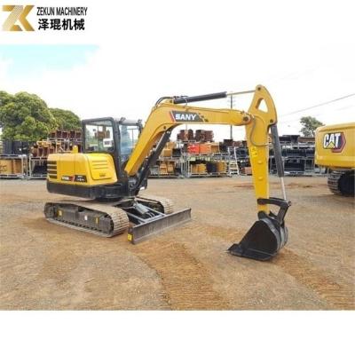 China Sany SY55C Pro Mini-Excavator with 1000-3000 Working Hours and Other Hydraulic Pump for sale