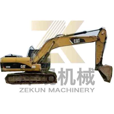 China Original Import Cat320D Secondhand Excavator in Good Condition with 1m3 Bucket Capacity and Other Hydraulic Valve for sale