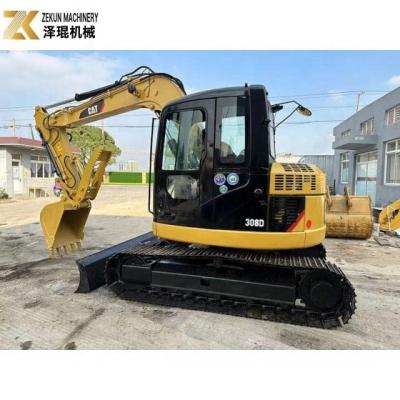 Китай 8 тонн CAT 308 Crawler Excavator 308D Используется с 2001-4000 рабочих часов в хорошем состоянии продается