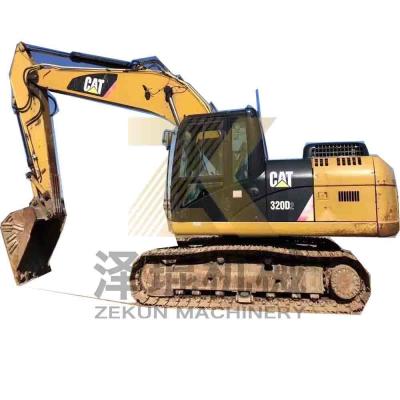 Китай Рафинированный использованный экскаватор CAT320D2 многофункциональный скатерть с другим гидравлическим цилиндром и массой машины 20930 кг продается