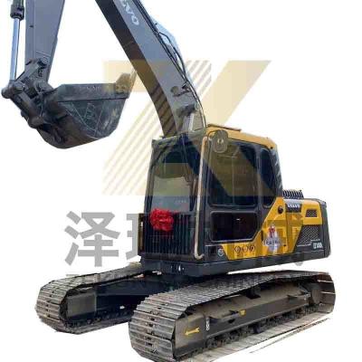 China 77.4KW VOLVO PENTA Engine Used VOLVO EC140DL Hydraulic Crawler Excavator with Fully Hydraulic System for sale