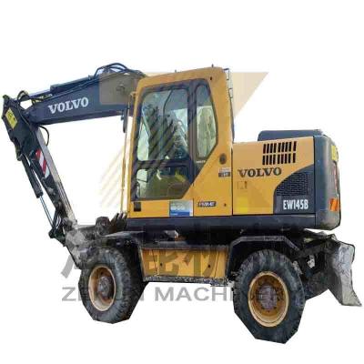 China Other Used Volvo Ew145b Engineering Hydraulic Crawler Excavator in Good Condition Operating Weight 14.5TON for sale