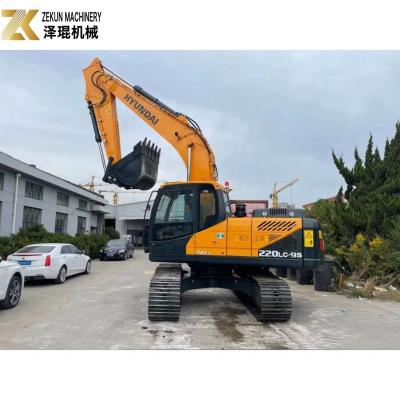 Cina Originale cilindro idraulico Corea Usato Hyundai 220 escavatore Crawler escavatore per macchine pesanti in vendita