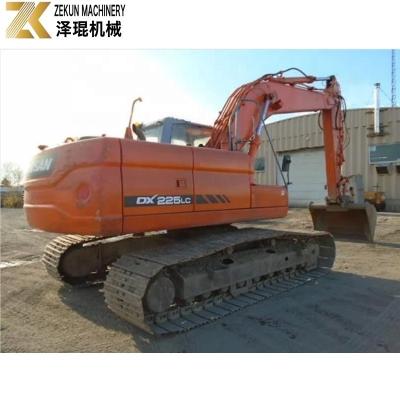 China 2019 Usado Doosan DX225 Crawler Excavator 22 toneladas Peso operacional Doosan DX225-9C Excavator segunda mão Doosan DX225 à venda