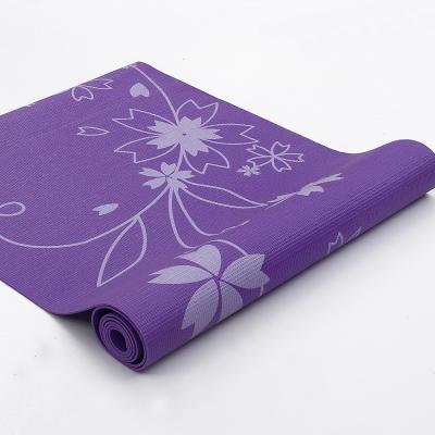 China Anti-Slip Home Customized 3mm-6mm Thickness Non-Slip Yoga Exercise Sports Mat for sale