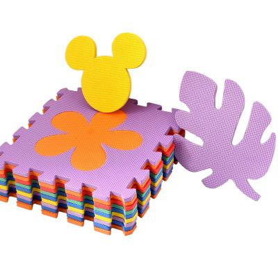 China Educational Toy 60x60 Safety Pad EVA Foam Jigsaw Interlock Baby Puzzle Play Mat for sale