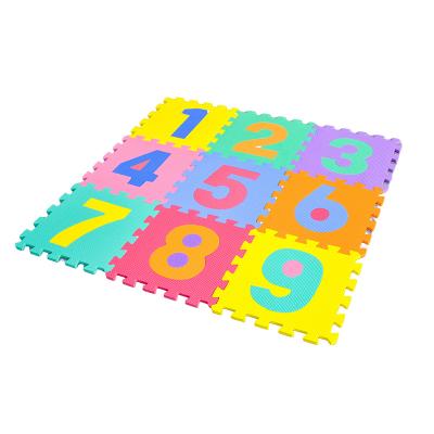 China Multicolor Interlocking Interlocking Eva Foam Floor Baby Play Mat Washable Mat For Kids for sale