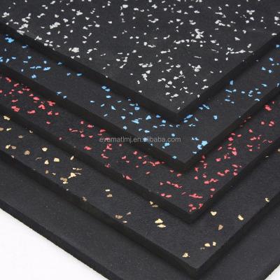 China EPDM Floor Tiles Adhesive-Protective Rubber Treadmill Mat 6 mm (1/4