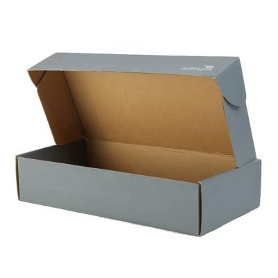 China Recyclable Shipping Carton With Customized Logo Printing Mailing Box Recyclable Brown Kraft Box for sale