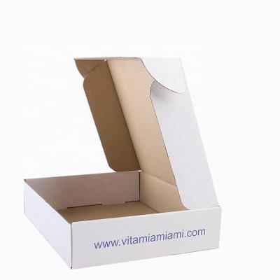 China Recyclable Custom Mailer Factory Supply Custom Logo Cheap Rigid Corrugated Corrugated Clothing Packaging Packaging for sale