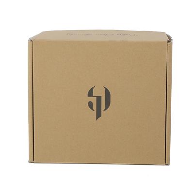 China Recycled Materials Paper Craft Custom Printed Corrugated Subscription Boxes For Stationary Book Mailer Mailing Packaging for sale