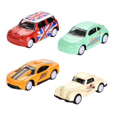 China Toy Wholesale Diecast Toy Vehicles Alloy Diecast Wheel Pull Back Metal Inertia Toys Car for sale