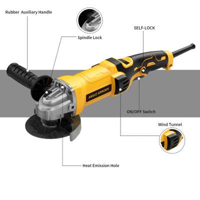 China Large Structural Grinding For Cleaning Or Trimming MAKE UP THE SHORTAGE Of Hand Variety Speed ​​Electric Power Tool Kit Wholesale Adjustable Cordless Angle Grinder Mini Grinder Machine Tool Sets for sale