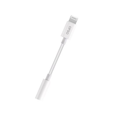 China Factory Direct Plastic PC Audio Adapter 8-Pin Type C to 3.5mm Female Earphone Jack Adapter for sale