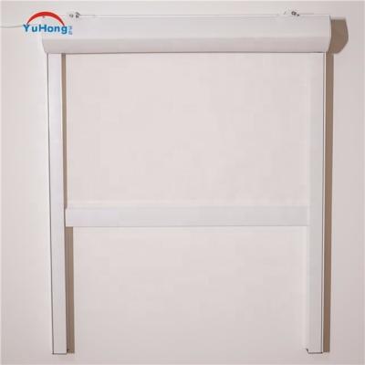 China 2021 Hot Selling Anti-UV Outdoor Motorized Blinds Roller Blinds For Windows Zipper Track Exterior Window Blinds for sale