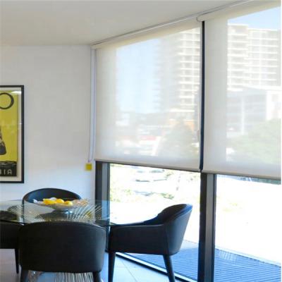 China CLASSIC lower price sunscreen fabric roller blinds ready made office blinds Guangzhou factory for sale