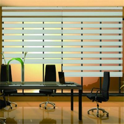 China Blackout Windows Decoration Zebra Roller Blind For Smart Home for sale