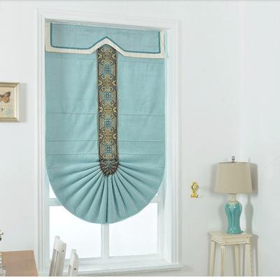 China Manual CLASSIC Classic Roman Shade Design Zippered Curtain For Living Room China Manufacturer Good Quality for sale