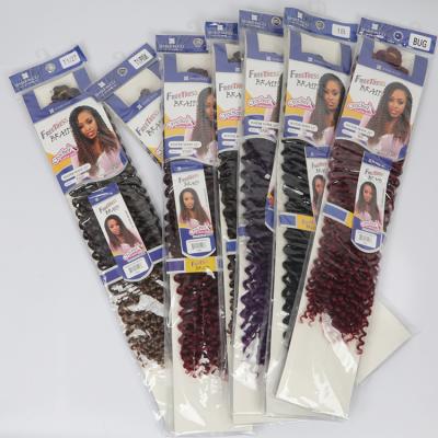 China Wholesale Synthetic Passion Twist Hair 22inch Crochet Braid Hair Water Wave Passion Twist Hair for sale