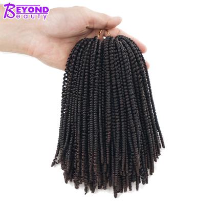 China High Temperature Synthetic Fiber Hair Nubian Twist Crochet Braids Bomb Twist Curly Ombre Crochet Hair Color Fluffy Hair Extension 8 Inch SoftJamaican Bounce Twist for sale