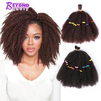 China Synthetic Fiber Hair Marley Hair High Temperature Twist Crochet Short Curly Synthetic Hair Marley Braiding Hair Afro Braid For Afro Women for sale