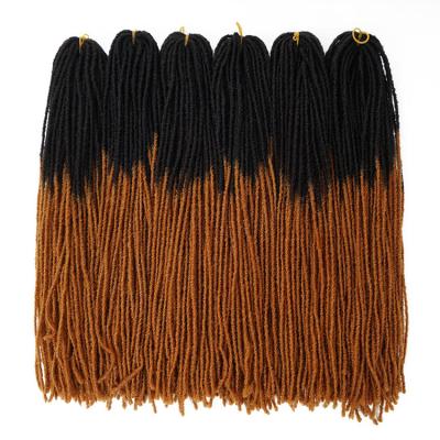 China Straight Sister Locs Crochet Hair Goddess Faux Locs Crochet Synthetic Locs Crochet Braids Hair Extension For Black Women for sale