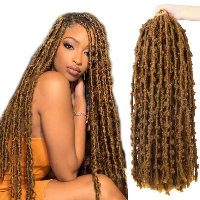 China Beyond Beauty Wholesale Distressed Butterfly Locs Butterfly Locs Black Hair Spring Twisted Butterfly Pre Looped Goddess Locs Long Locs for sale