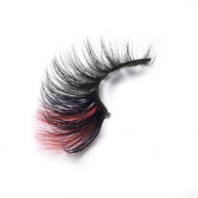 China Professional Private Label Colored Colored Individual Eye Lash Colored Eyelash Extension Colorful Lick 57A-2C for sale