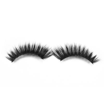 China Most Popular Hot Selling Winged Mink Eyelashes Beauty Creations 3d Fiber Faux Silk Lashes A112 for sale