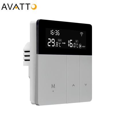 China Modern Smart Thermostat 95-230v Electric Floor Heating Avatto Tuya Wifi Smart Thermostat For Floor Heating for sale