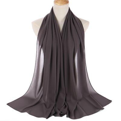 China Hot Selling Decoration Ladies Scarves Ladies Long Bubble Hijab Shawl Women Chiffon Snap Hijab Hijab for sale