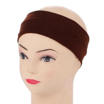 China Soft Elastic Polyester High Style Fashion Absorption Sweat Top Selling Cloth Accessory Headband for sale