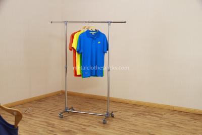 China Movable Retractable Metal Clothes Drying Rack Portable ABS Plastic for Commercial for sale