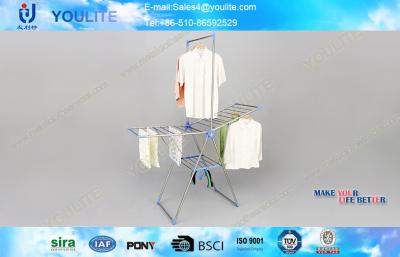 Chine Vêtements extérieurs d'intérieur en acier se pliants séchant le style d'aile de support pour le balcon/salon à vendre