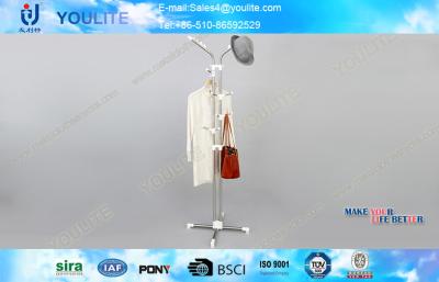 China Stainless Steel Standing Coat and Hat Stand / Clothes Tree Racks for Home Decoration for sale