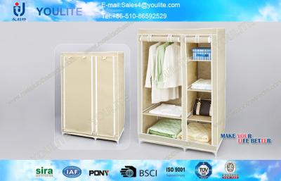 China Fabric and Steel Tube Multi-layer Wardrobe Garage Storage Racks for Quilts and Towels for sale