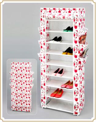 China PP Fabric Durable Shoe Shelf Stand Home Decorative Shoes Racks Over the Door for sale