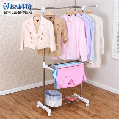 China Telescopic Free Standing Towel Rack , Retractable Metal Garment Drying Rack for sale