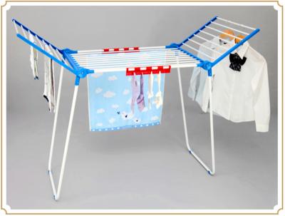 China Collapsible Standing Clothes Drying Rack Scalable for Baby Clothing for sale